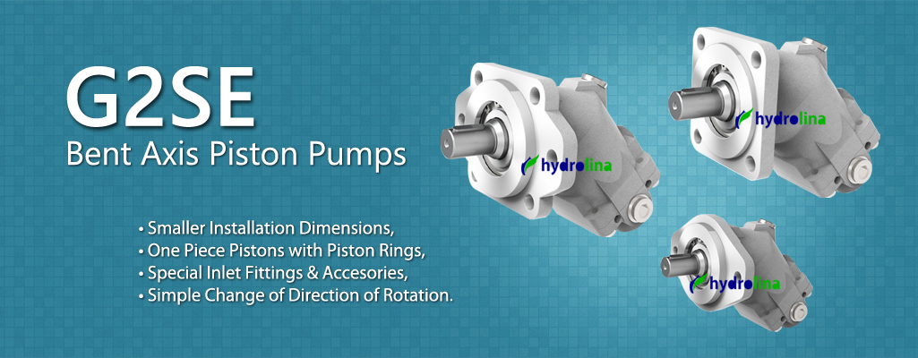 to Hydrolina Hydraulics, Bent Axis Piston Motors